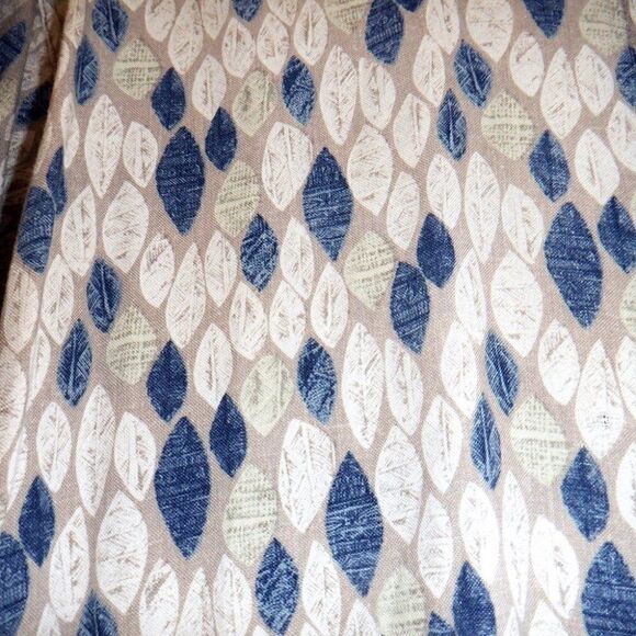 Columbia tan&blue S/S button down shirt - Picture 2 of 4